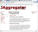 Screenshot of JAggregator